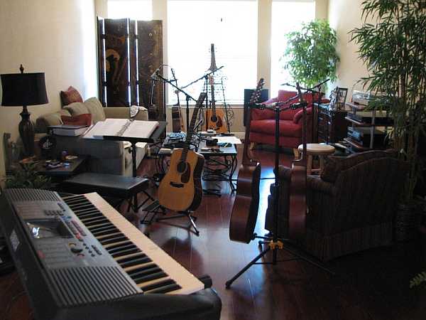 photo of the music room