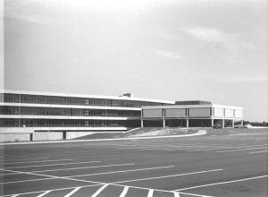 North Campus building looking Northeast, circa 1965