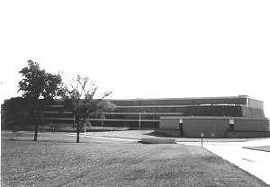 North Campus building looking Southeast, circa 1965